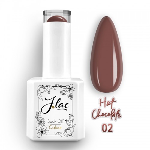 Jlac Ημιμόνιμο Βερνίκι Hot Chocolate 02