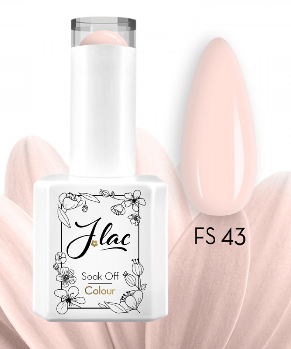 Jlac Ημιμόνιμο Βερνίκι Νυχιών FS43  Fresh Summer,15ml
