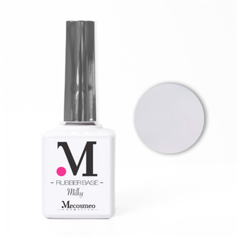 Mecosmeo Rubber Base Milky Gel ,15ml *
