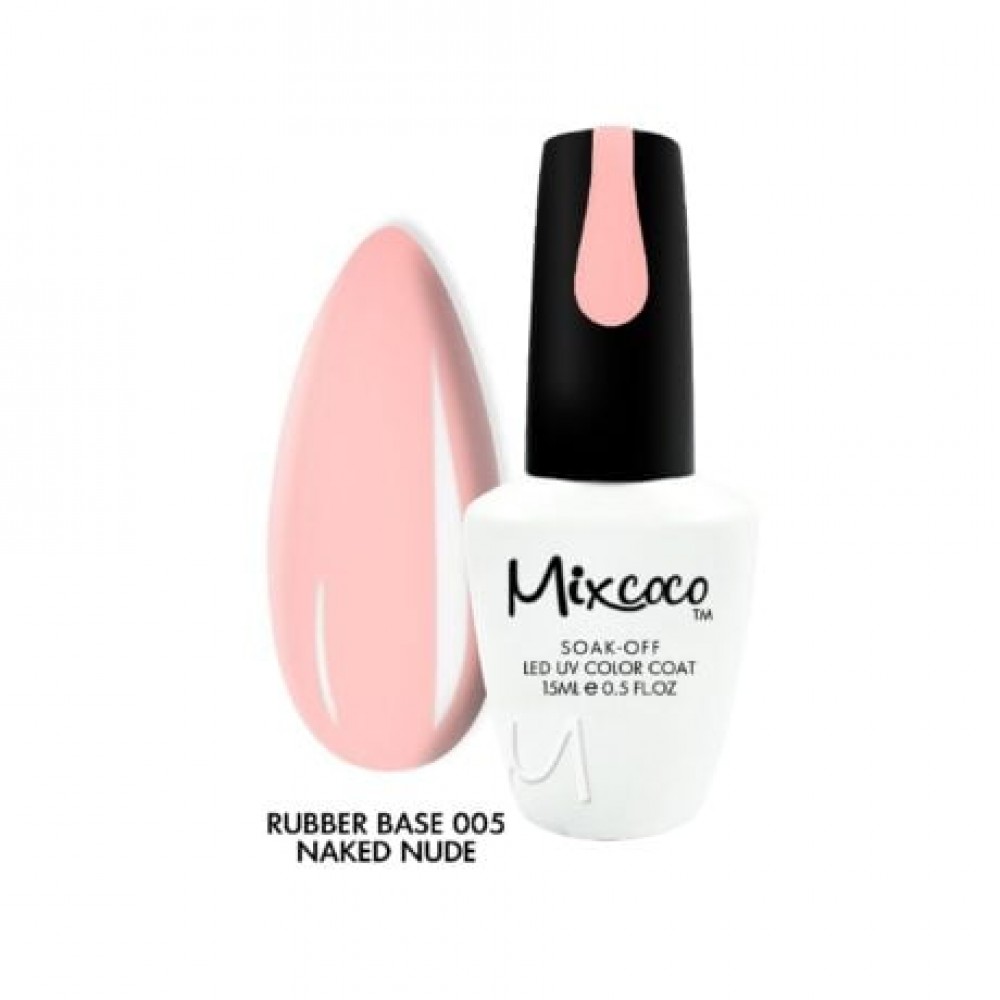 Mixcoco Rubber Base 05 Naked Nude 15ML