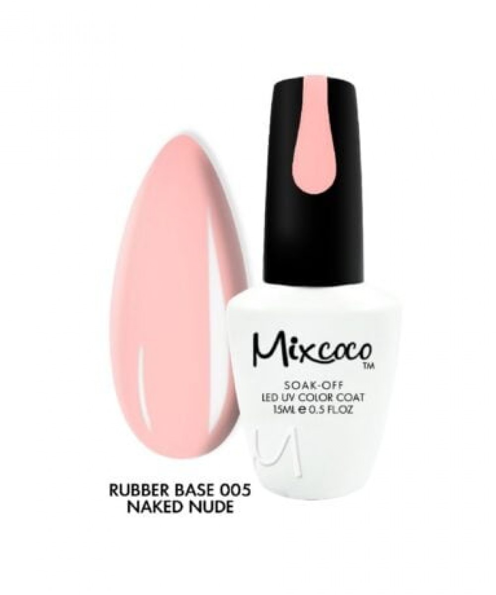 Mixcoco Rubber Base 05 Naked Nude 15ML