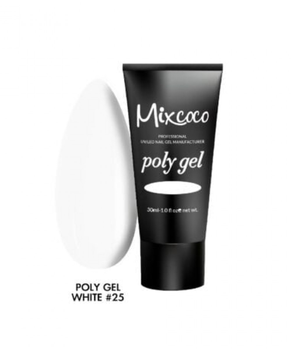 Mixcoco Poly gel Milky White 30ml
