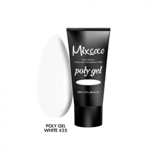 Mixcoco Poly gel Milky White 30ml