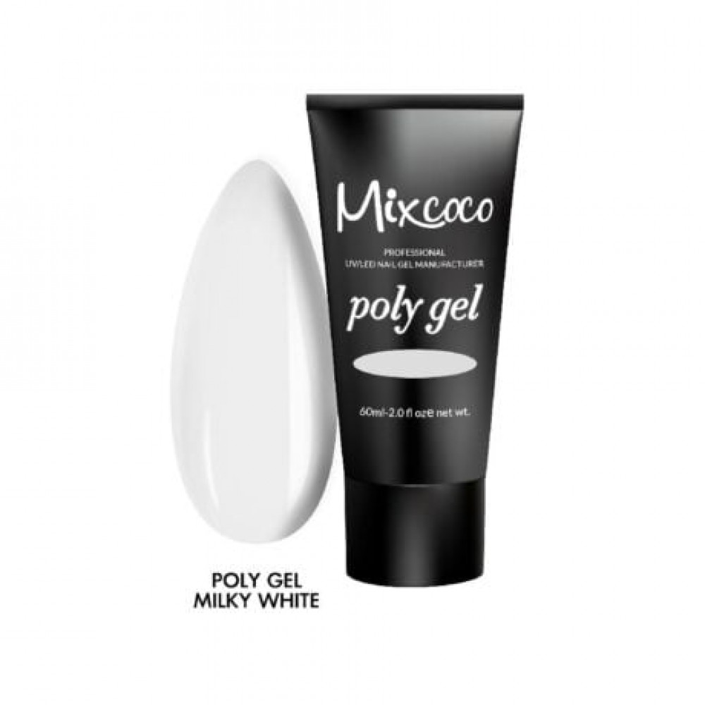 Mixcoco Poly Gel Milky White 60ml Mixcoco Poly Gel Milky White 60ml
