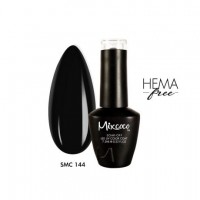 Mixcoco SMC144 Ημιμόνιμο Βερνίκι 7.5ml Μαύρο Hema Free