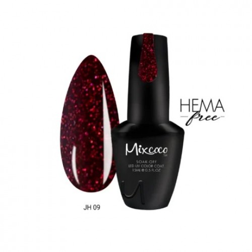 Mixcoco Ημιμόνιμο Βερνίκι Νυχιών JH 09 15ml Hema Free