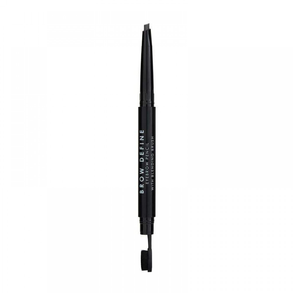 MUA Eyebrow Pencil With Blending Brush Grey