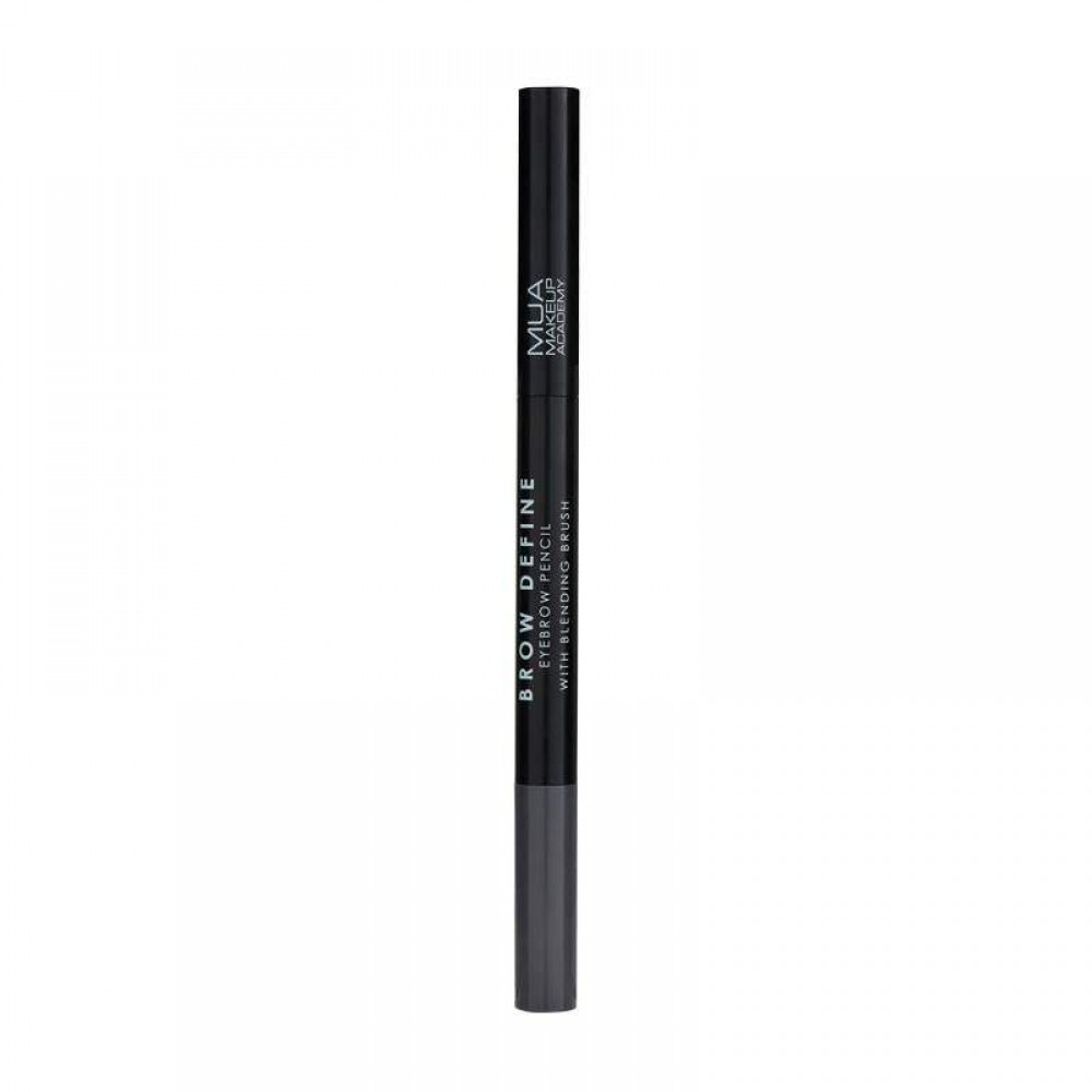 MUA Eyebrow Pencil With Blending Brush Grey MUA Eyebrow Pencil With Blending Brush Grey