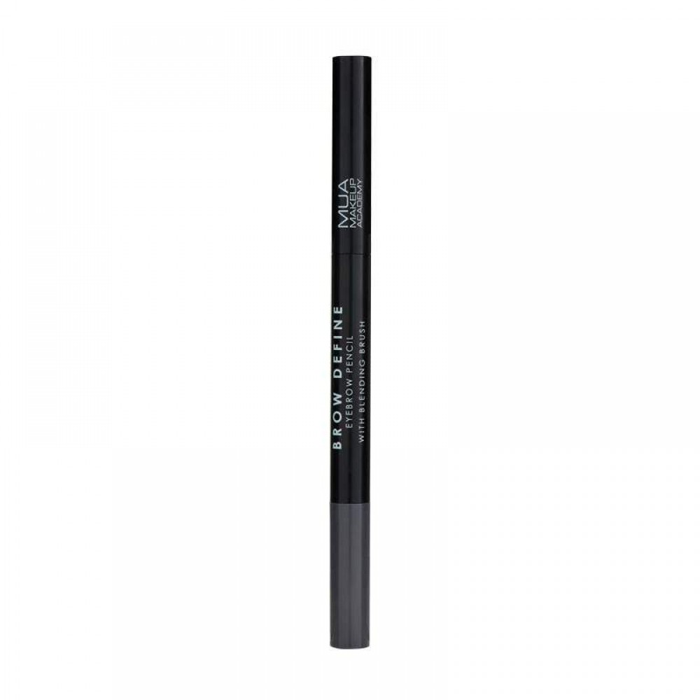 MUA Eyebrow Pencil With Blending Brush Grey