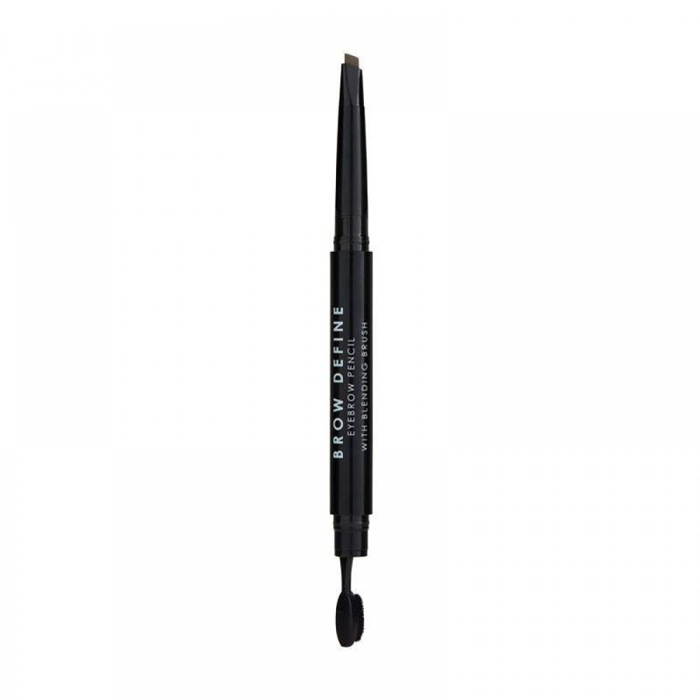 MUA Eyebrow Pencil With Blending Brush Dark Brown