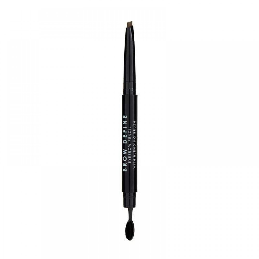 MUA Eyebrow Pencil With Blending Brush Mid Brown MUA Eyebrow Pencil With Blending Brush Mid Brown