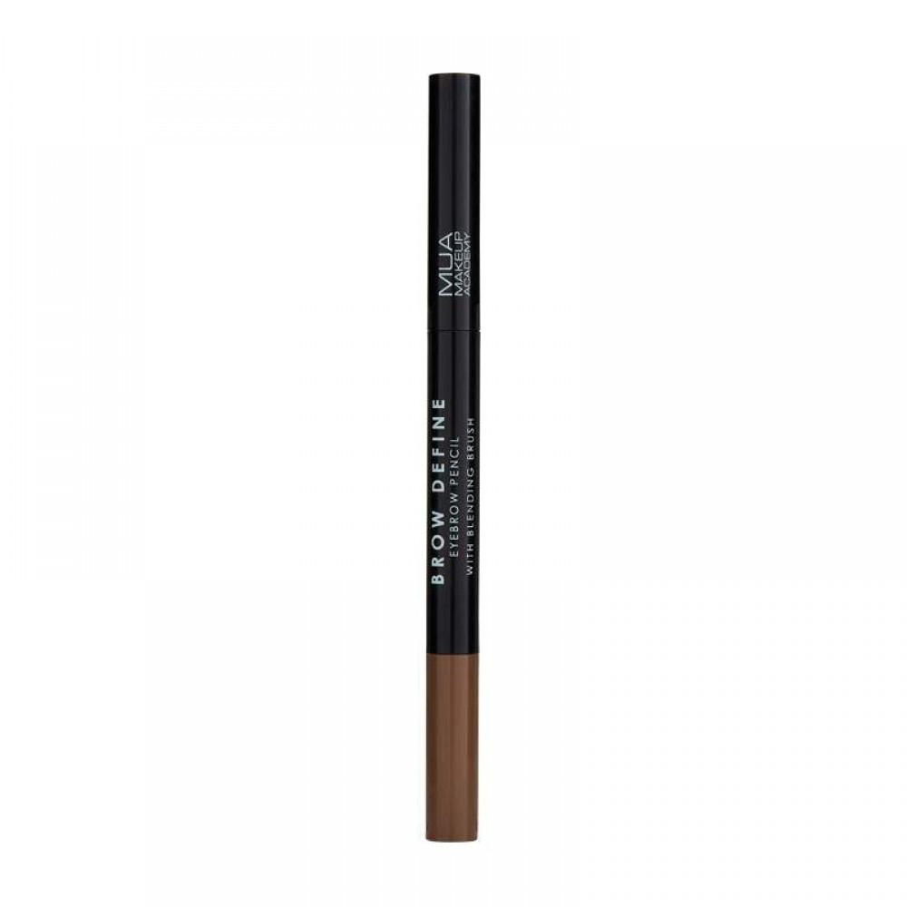 MUA Eyebrow Pencil With Blending Brush Mid Brown