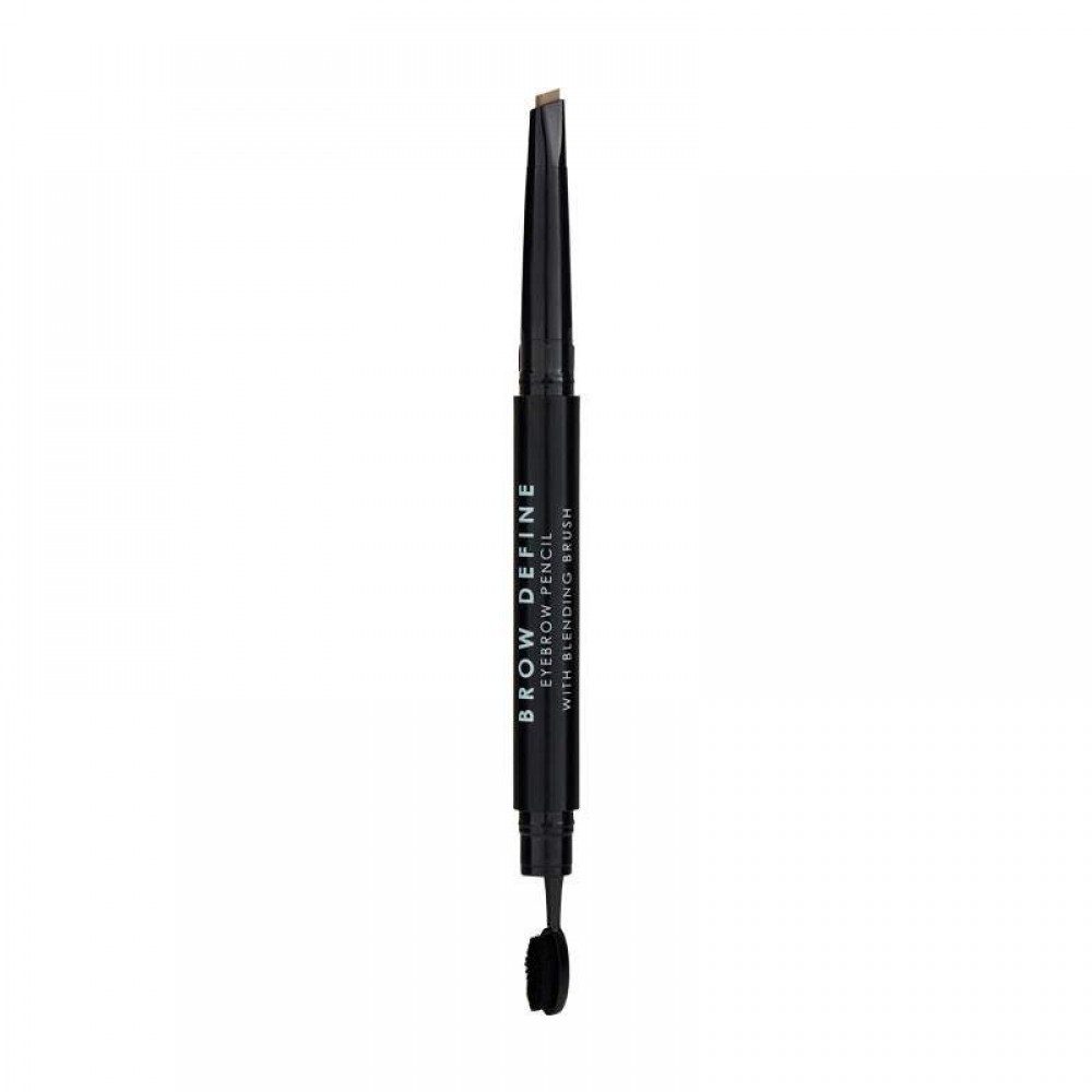 MUA Eyebrow Pencil With Blending Brush Light Brown