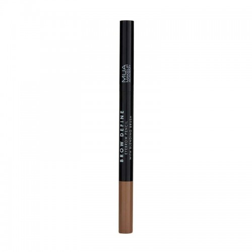 MUA Eyebrow Pencil With Blending Brush Light Brown