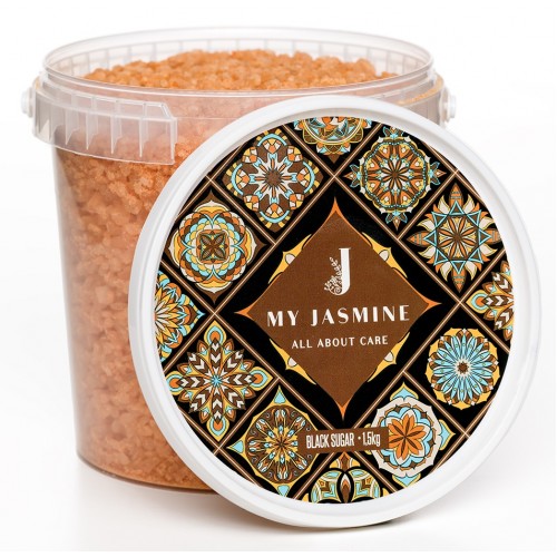 My Jasmine Άλατα Μπάνιου Και Πεντικιούρ Black Sugar 1.5Kg