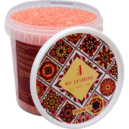 'Aλατα Μπάνιου Και Πεντικούρ My Jasmine Oriental Nights 1.5kg 'Aλατα Μπάνιου Και Πεντικούρ My Jasmine Oriental Nights 1.5kg