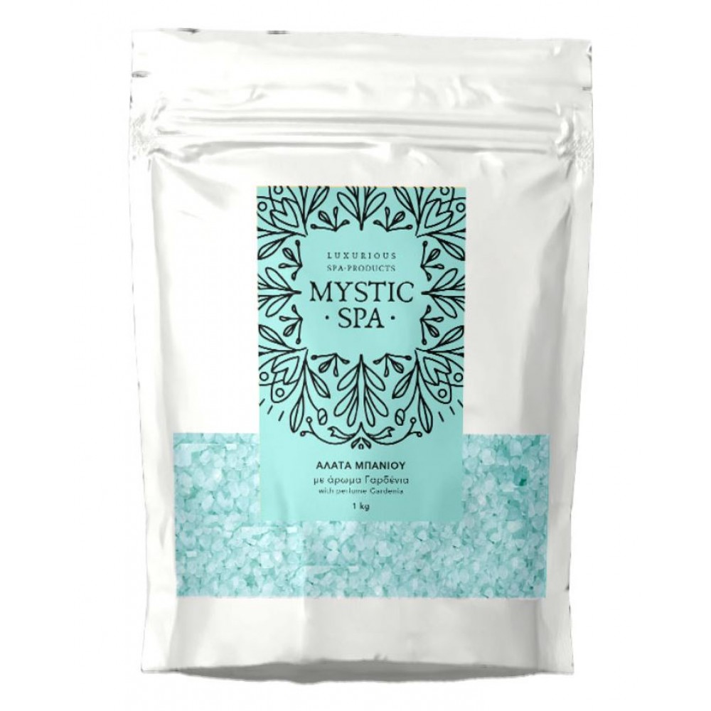 Mystic Spa Άλατα Μπάνιου Γαρδένια, 1000gr