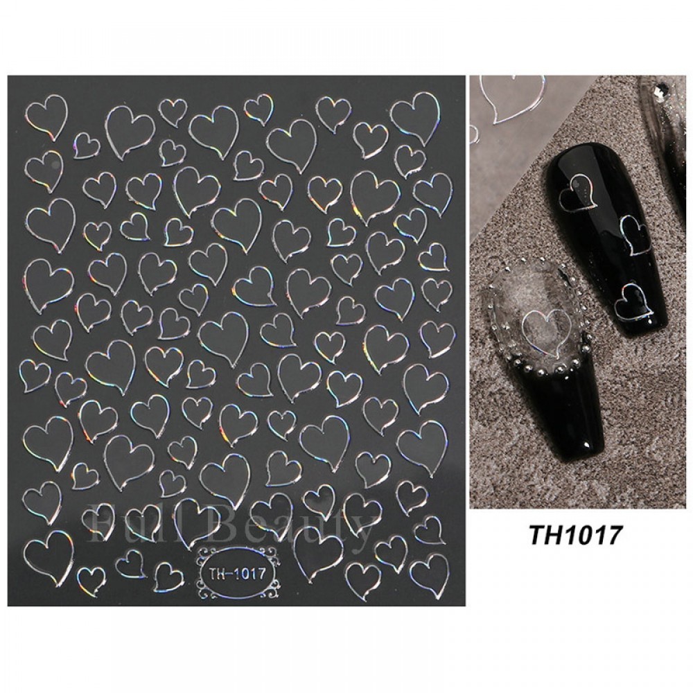 J.K Αυτοκόλλητα Νυχιών TH-1017 (122862)