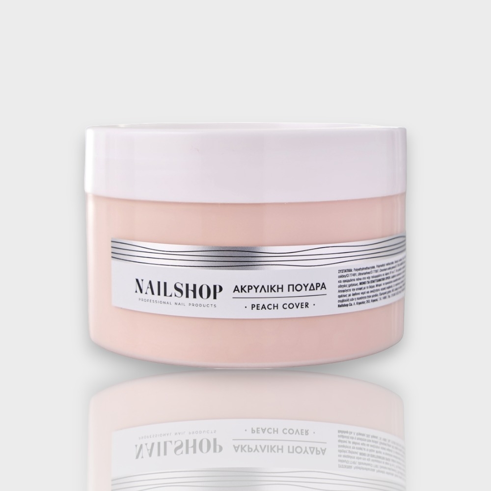 Nailshop Ακρυλική Σκόνη Peach Cover 450gr