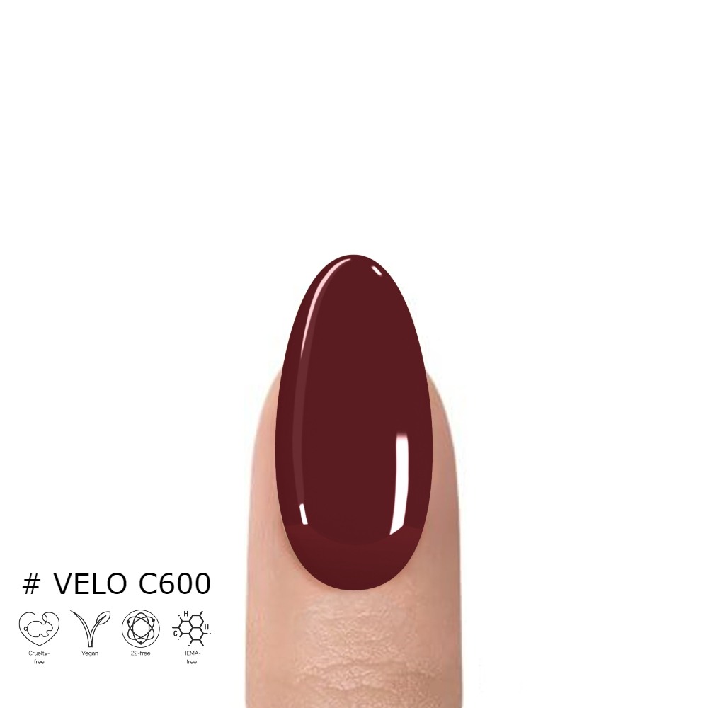 Velo Ημιμόνιμο Βερνίκι Νυχιών C600 Hema Free 13ml