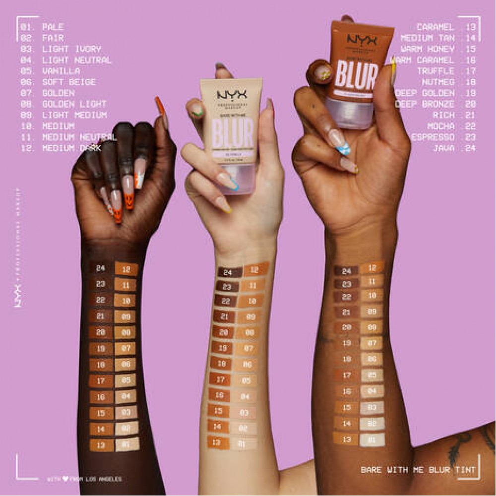 NYX Bare With Me Blur Tint Vanilla Foundation