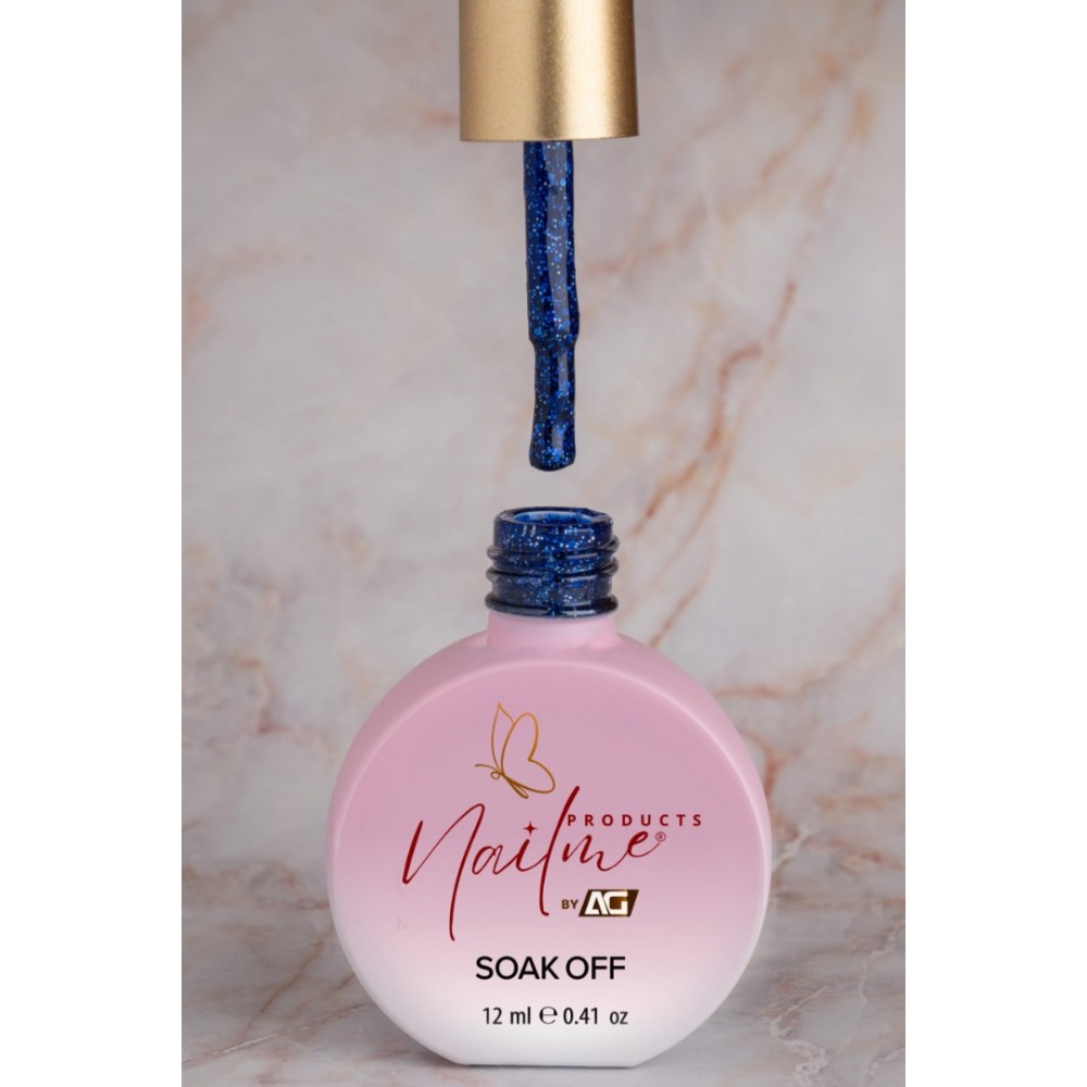 Nailme Ημιμόνιμο Βερνίκι Νυχιών Blue Sparkles G248, 12ml