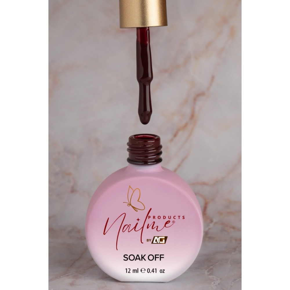 Nailme Ημιμόνιμο Βερνίκι Νυχιών Burgundy Red 552