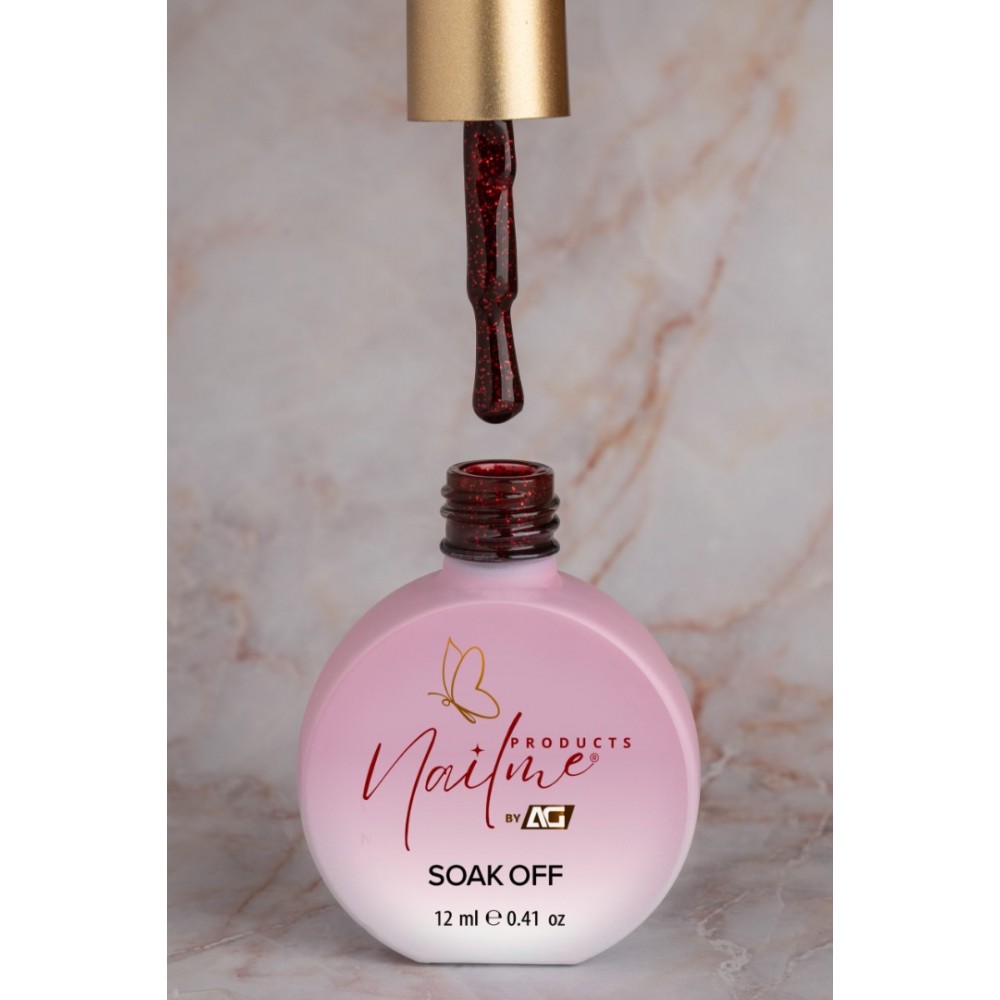 Nailme Ημιμόνιμο Βερνίκι Νυχιών Christmas Red G652, 12ml
