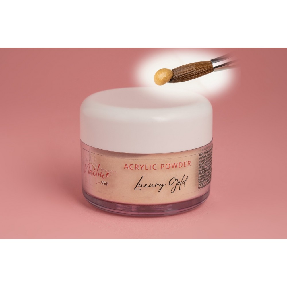 Nailme Ακρυλική Σκόνη Laxury Gold  10Gr