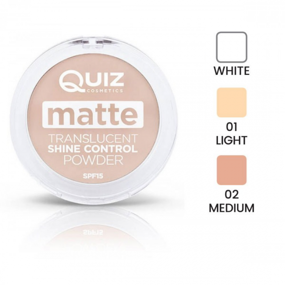 Quiz Matte Translucent Powder