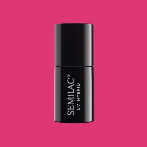 Semilac Ημιμόνιμο Βερνίκι Νυχιών 007 Pink Rock 7ml