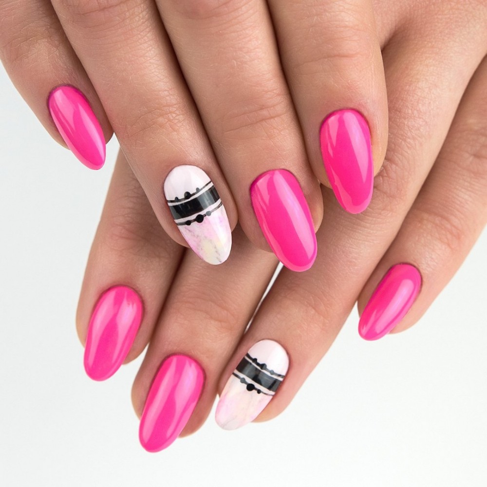 Semilac Ημιμόνιμο Βερνίκι Νυχιών 008 Intensive Pink 7ml