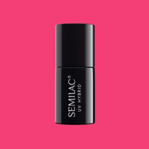 Semilac Ημιμόνιμο Βερνίκι Νυχιών 008 Intensive Pink 7ml