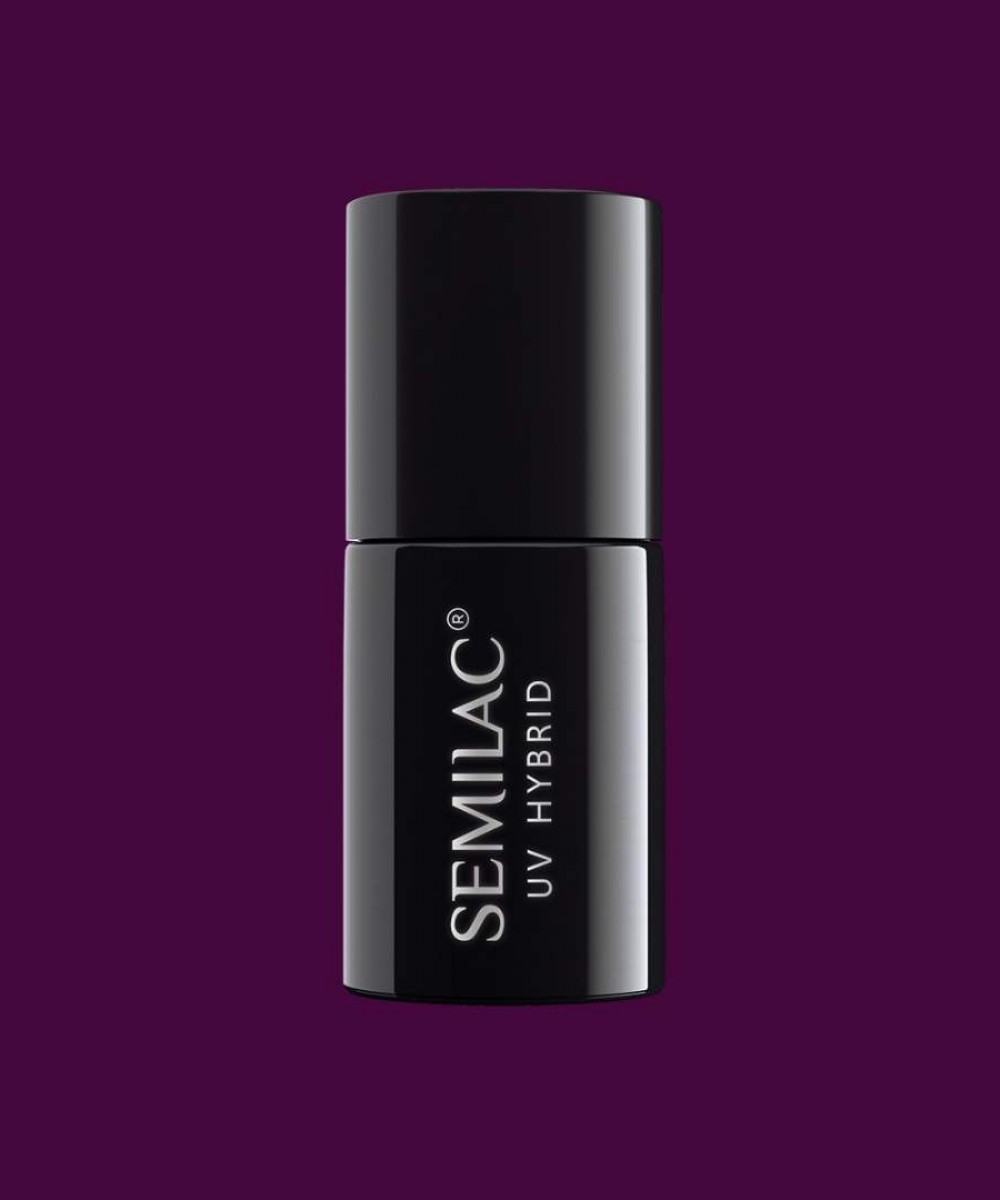 Semilac Ημιμόνιμο Βερνίκι Νυχιών 015 Plum 7ml