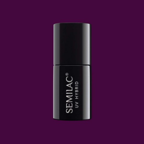 Semilac Ημιμόνιμο Βερνίκι Νυχιών 015 Plum 7ml