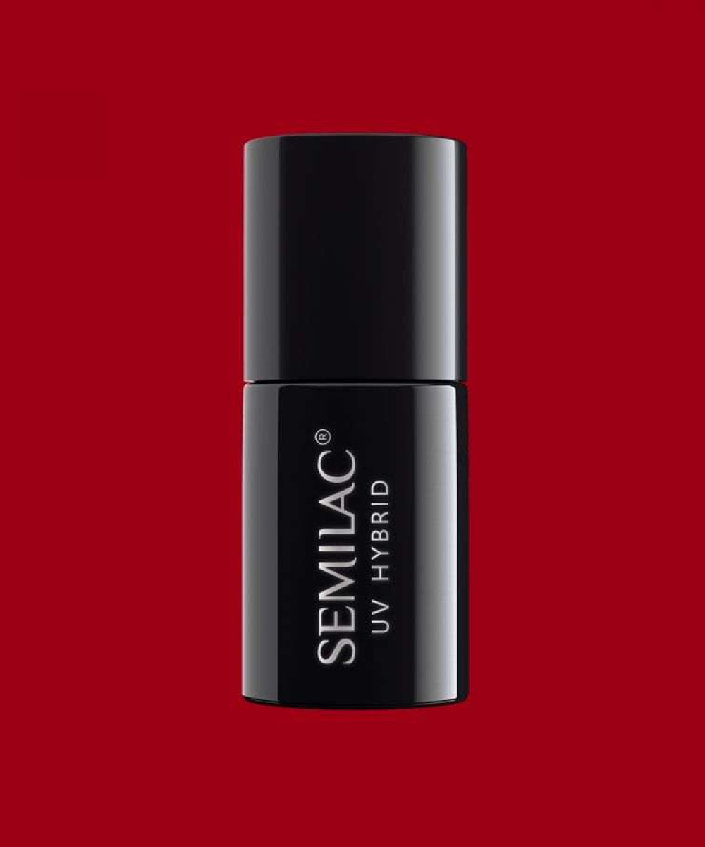 Semilac Ημιμόνιμο Βερνίκι Νυχιών 027 Intense Red 7ml