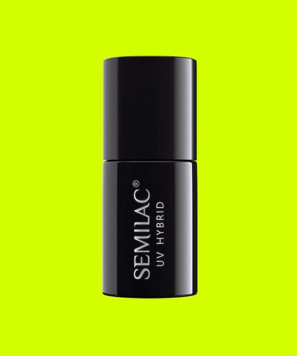 Semilac Ημιμόνιμο Βερνίκι Νυχιών 040 Canary Green 7ml