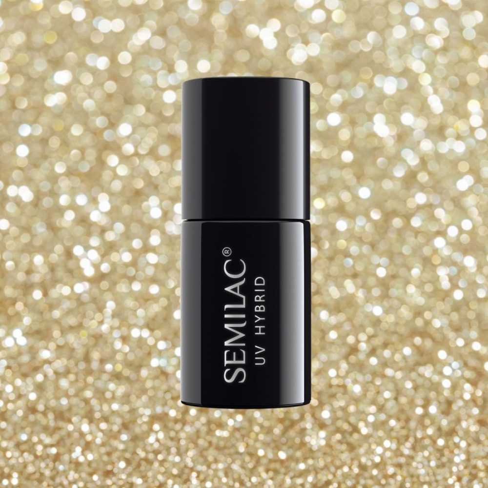 Semilac Ημιμόνιμο Βερνίκι Νυχιών 260 Platinum Light Gold 7ml