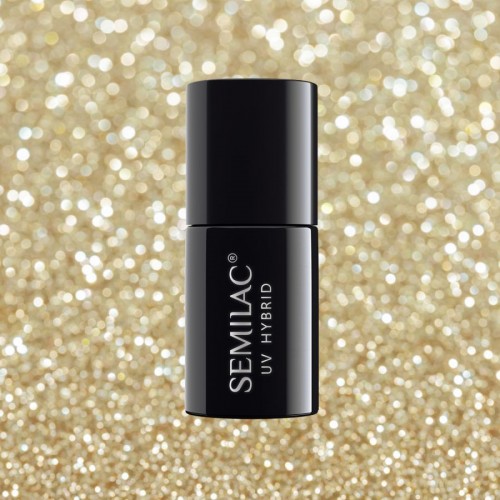 Semilac Ημιμόνιμο Βερνίκι Νυχιών 260 Platinum Light Gold 7ml