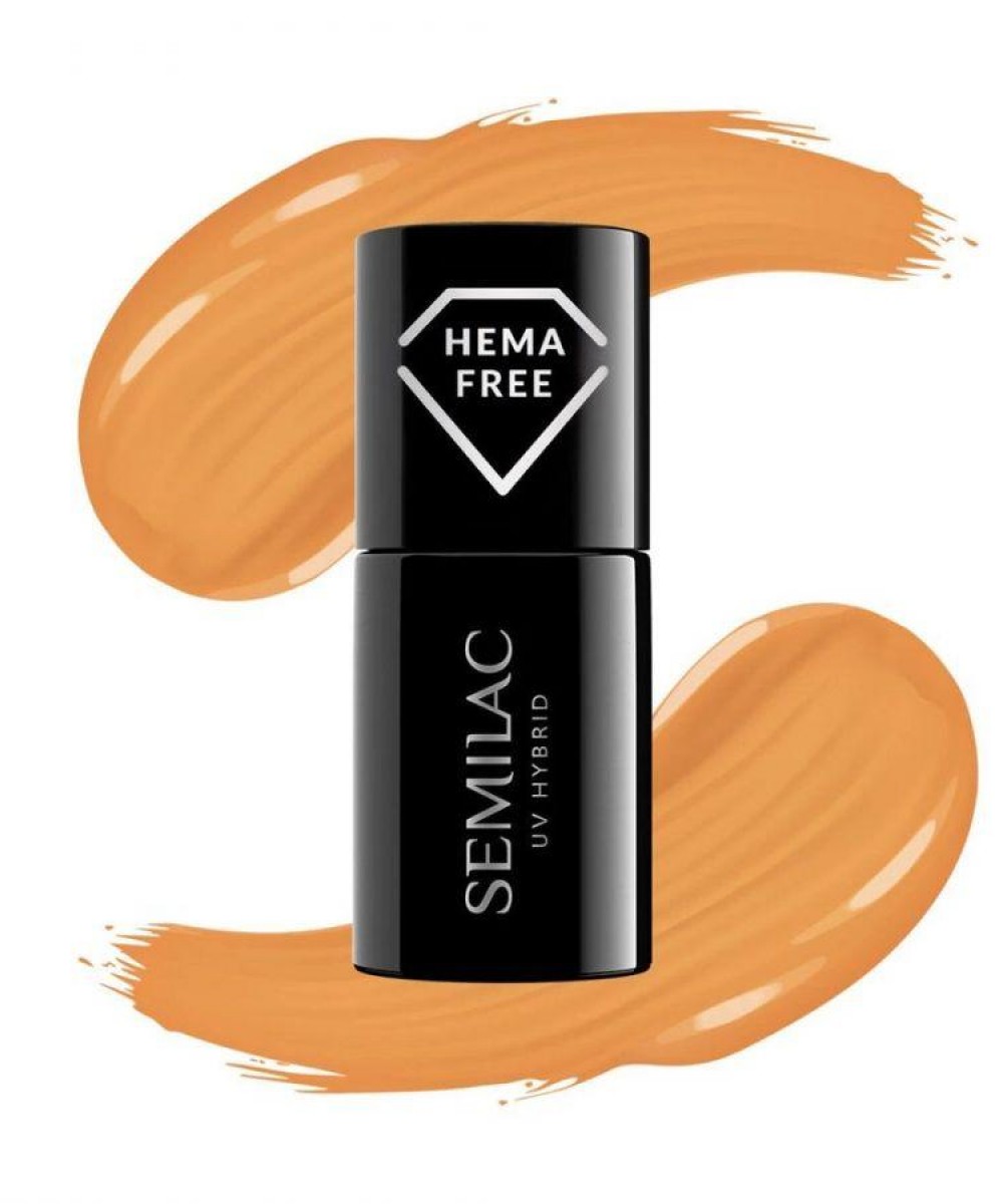 Semilac Ημιμόνιμο Βερνίκι Νυχιών 416 Golden Hour Orange 7ml *