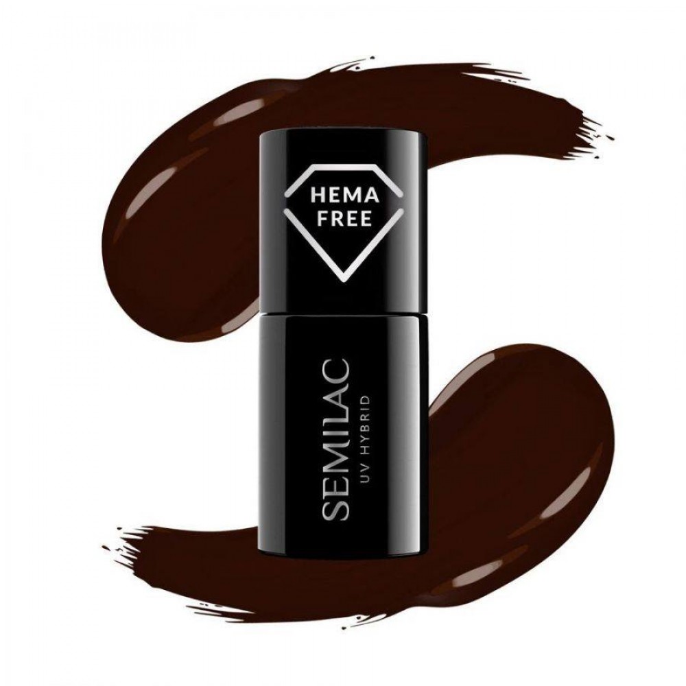 Semilac Ημιμόνιμο Βερνίκι Νυχιών 419 Wooden Brown 7ml
