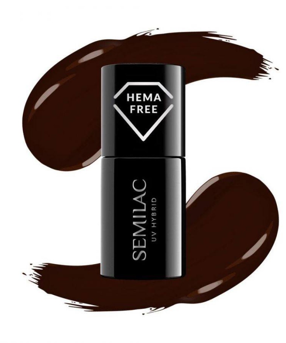Semilac Ημιμόνιμο Βερνίκι Νυχιών 419 Wooden Brown 7ml *