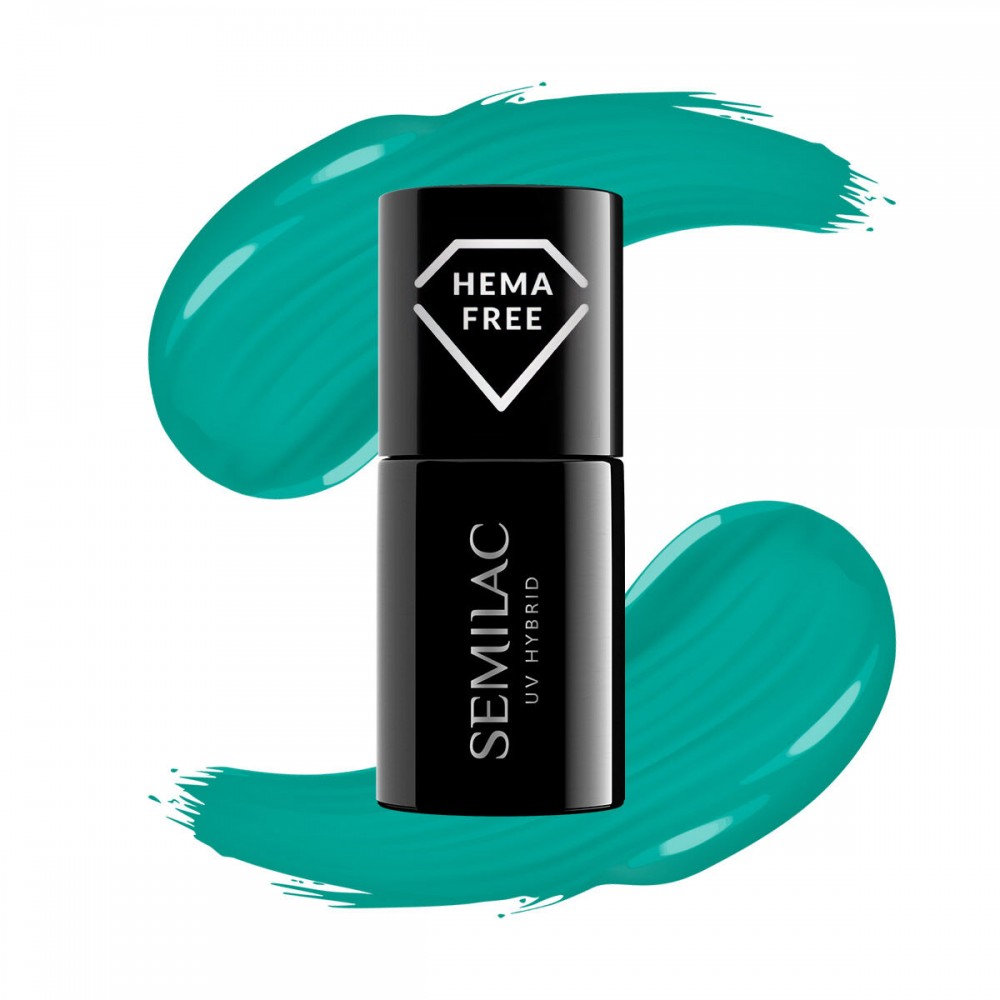 Semilac Ημιμόνιμο Βερνίκι Νυχιών 448 Azure Green, 7ml *