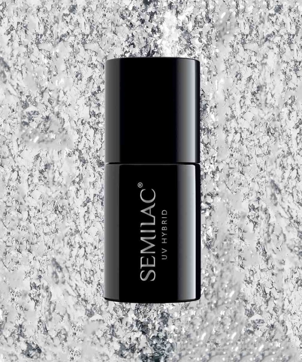 Semilac Ημιμόνιμο Βερνίκι Νυχιών 292 Silver Shimmer 7ml