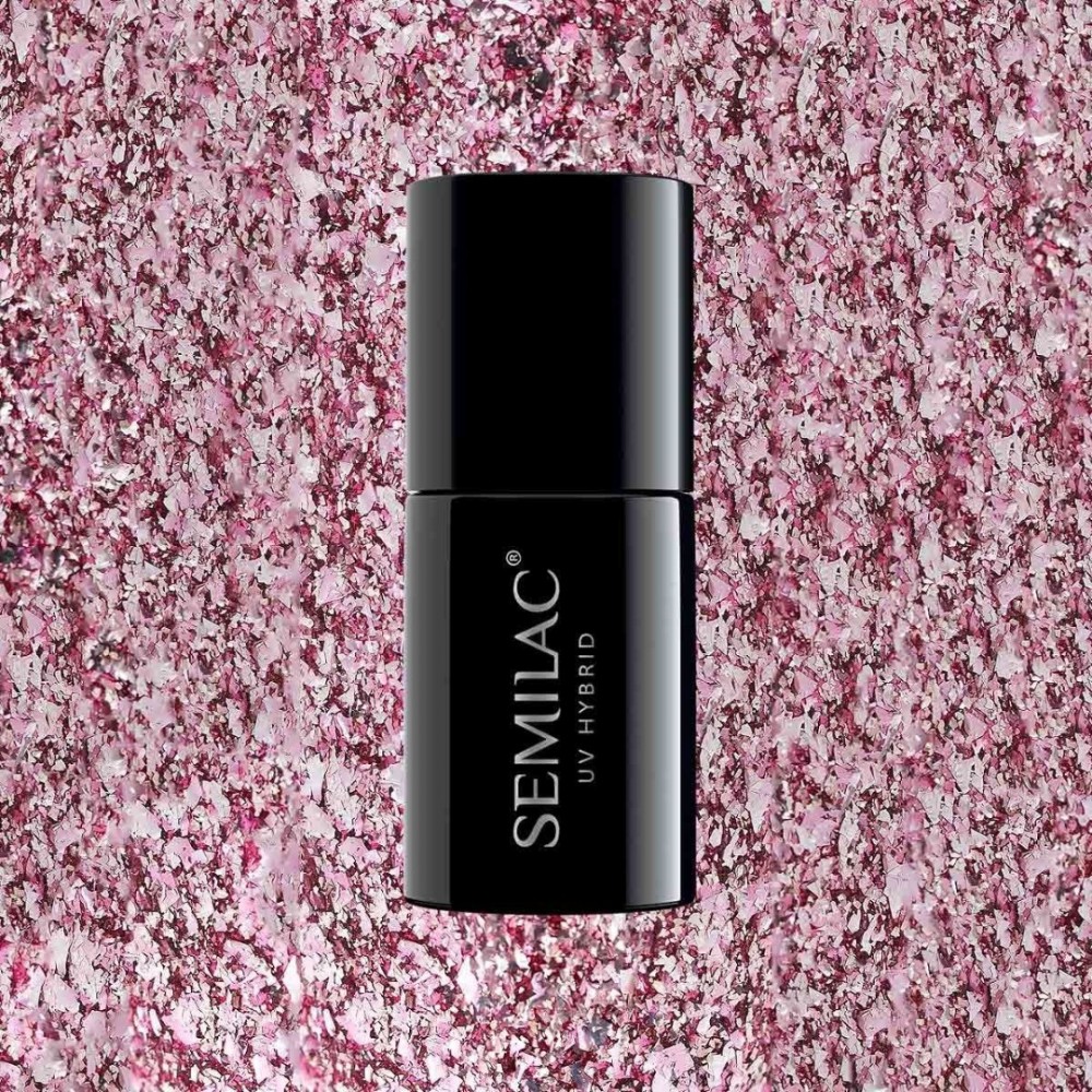 Semilac Ημιμόνιμο Βερνίκι Νυχιών 294 Rose Pink Shimmer 7ml    K*
