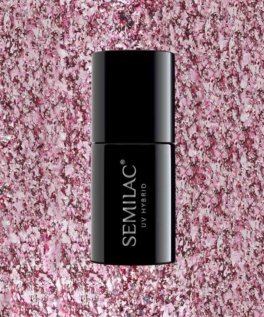 Semilac Ημιμόνιμο Βερνίκι Νυχιών 294 Rose Pink Shimmer 7ml    K*