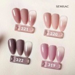 Semilac Ημιμόνιμο Βερνίκι Νυχιών Shimmer 320 Dust Beige 7ml