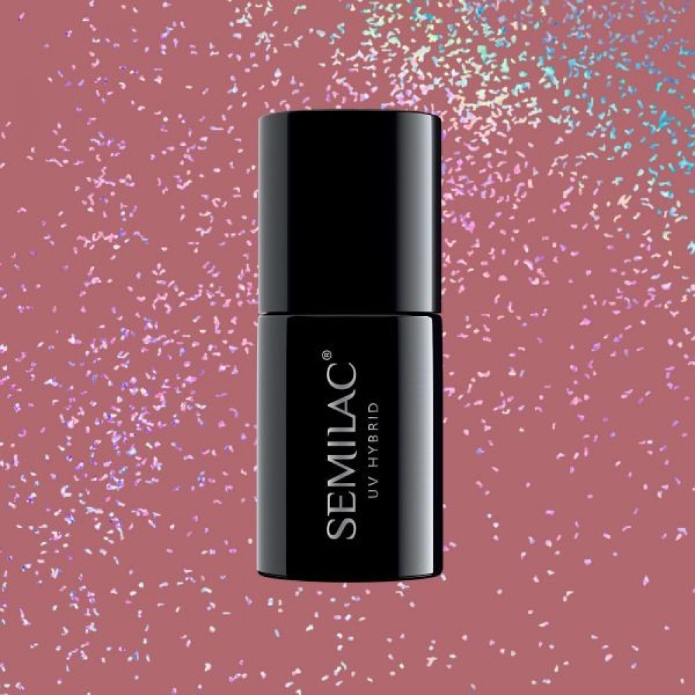 Semilac Ημιμόνιμο Βερνίκι Νυχιών Shimmer 321 Dust Caramel 7ml