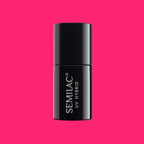 Semilac Ημιμόνιμο Βερνίκι Νυχιών Semibeats 517 Neon Pink 7ml * ΔΙΠΛΟΣ