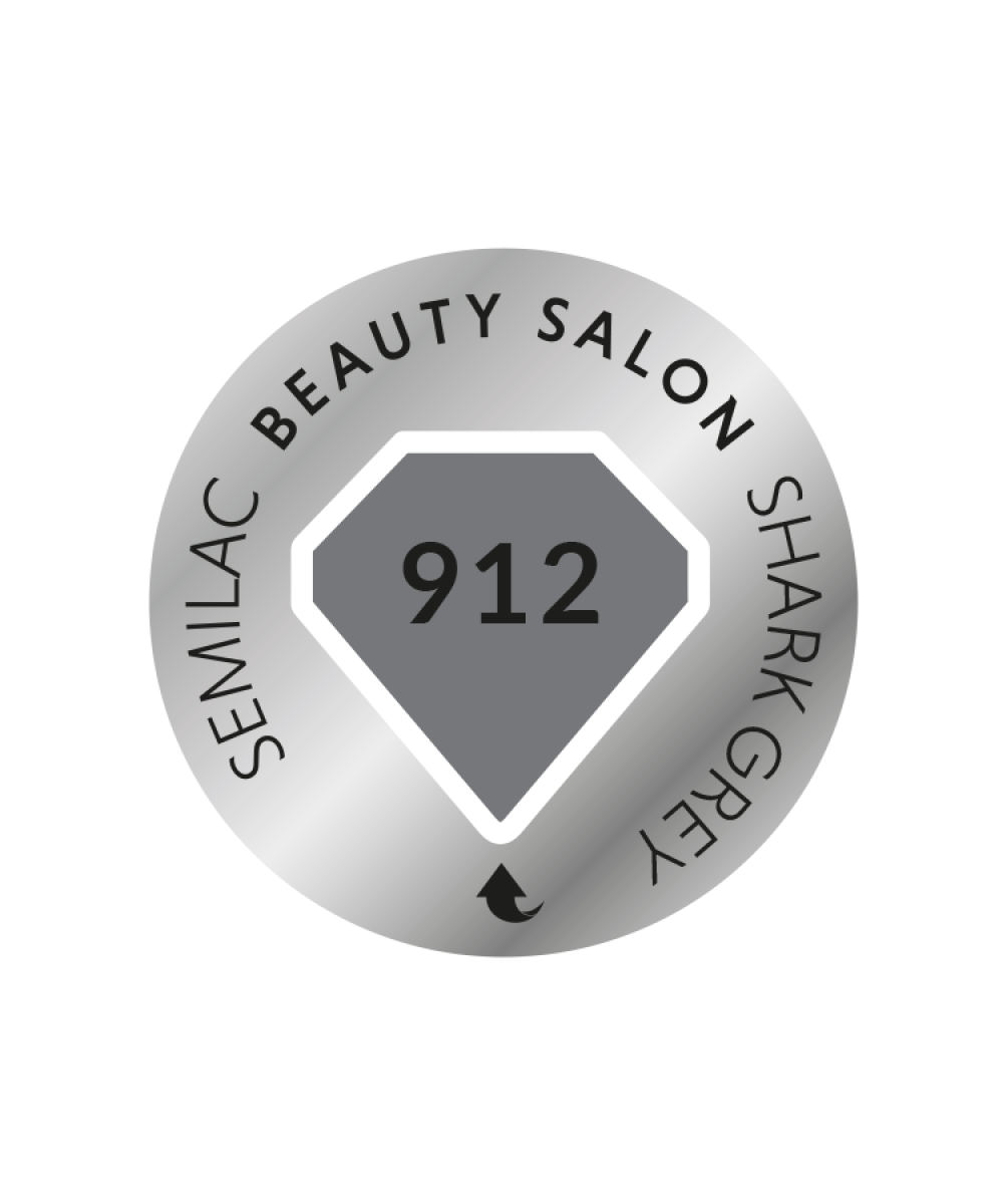 Semilac Beauty Salon 912 Shark Grey 7ml   K*